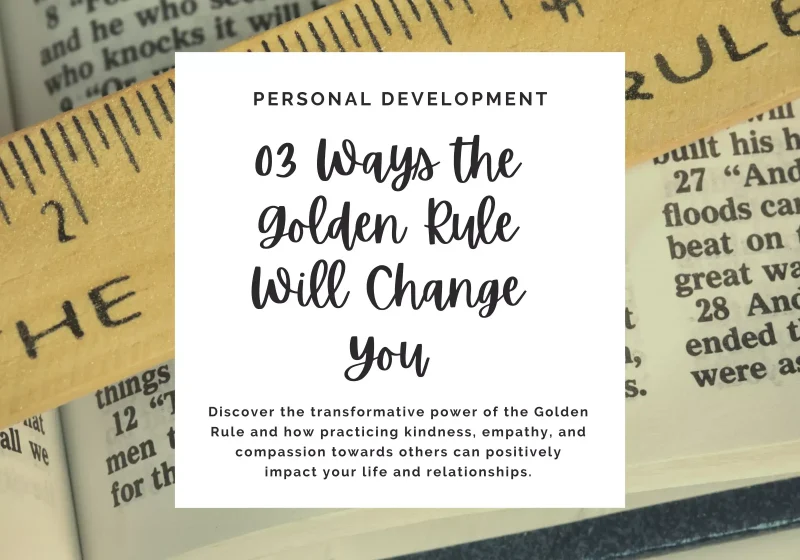 Discover the transformative power of the Golden Rule and how practicing kindness, empathy, and compassion towards others can positively impact your life and relationships.