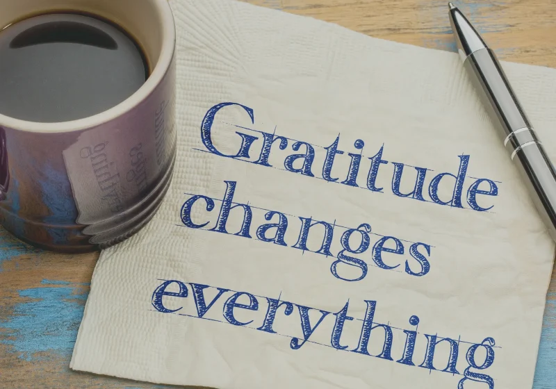Gratitude changes everything from Getty Images