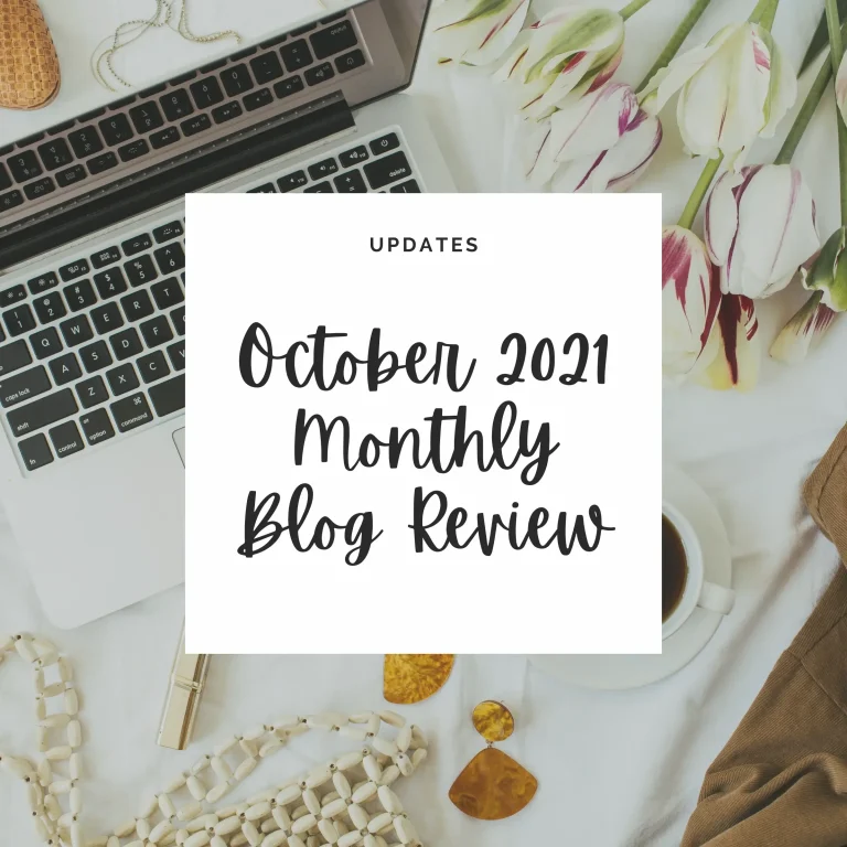 2021 October Monthly Blog Review