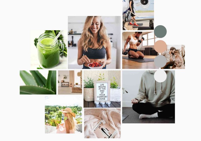 My 2022 Vision Board via riyah speaks dot com.