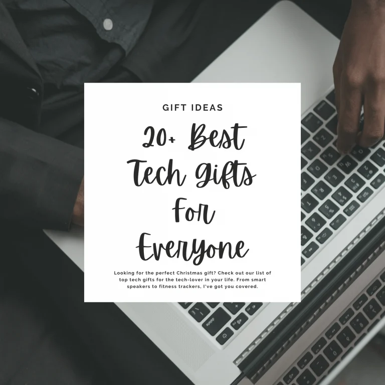 Looking for the perfect Christmas gift? Check out our list of top tech gifts for the tech-lover in your life. From smart speakers to fitness trackers, I've got you covered.