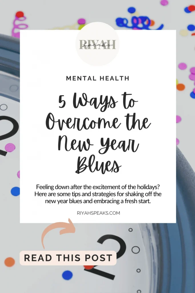 Feeling down after the excitement of the holidays? Here are some tips and strategies for shaking off the new year blues and embracing a fresh start.