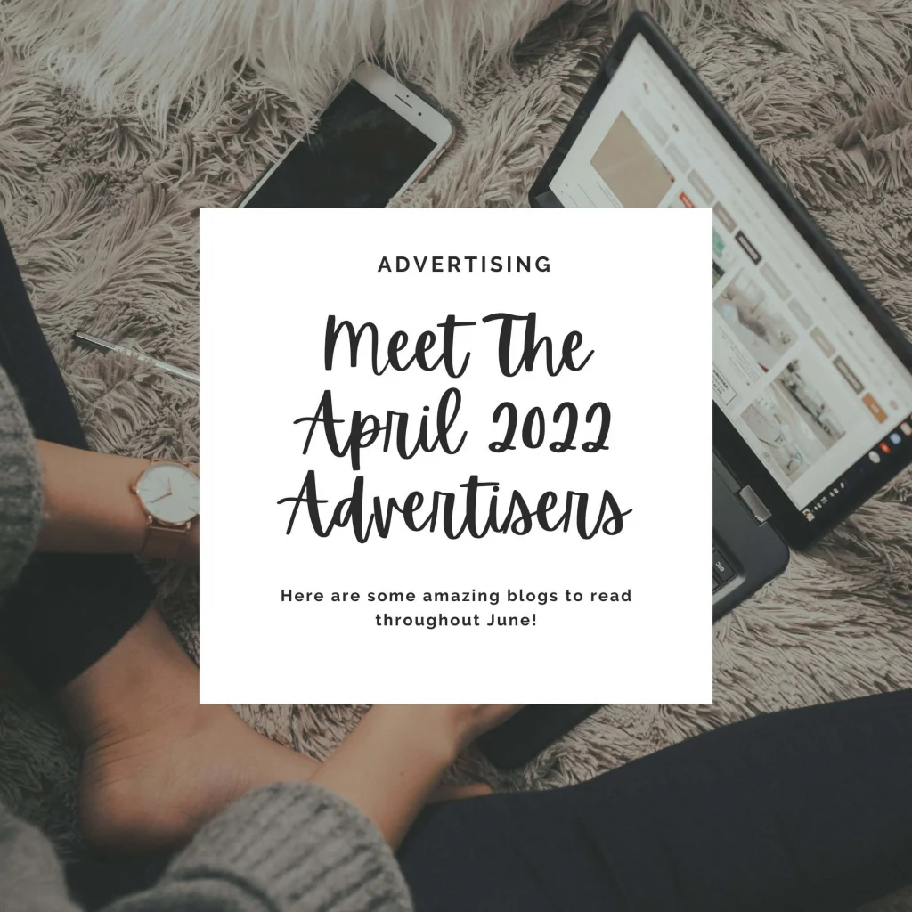 Looking for some interesting content to read this April? Check out these amazing writers and my advertisers for April.
