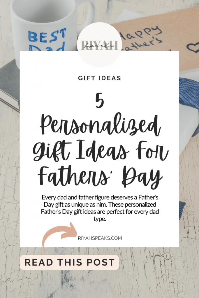 Every dad and father figure deserves a Father's Day gift as unique as him. These personalized Father's Day gift ideas are perfect for every dad type.