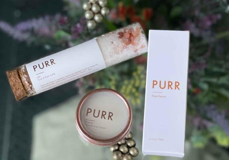 Purr is an organic skincare brand