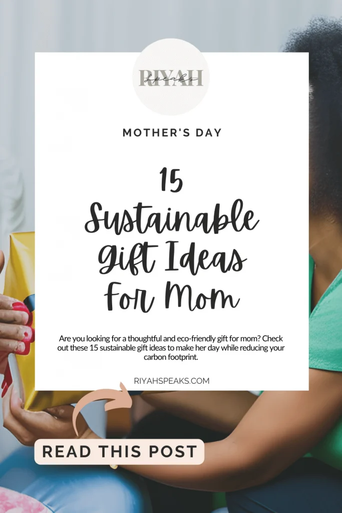Are you looking for a thoughtful and eco-friendly gift for mom? Check out these 15 sustainable gift ideas to make her day while reducing your carbon footprint.