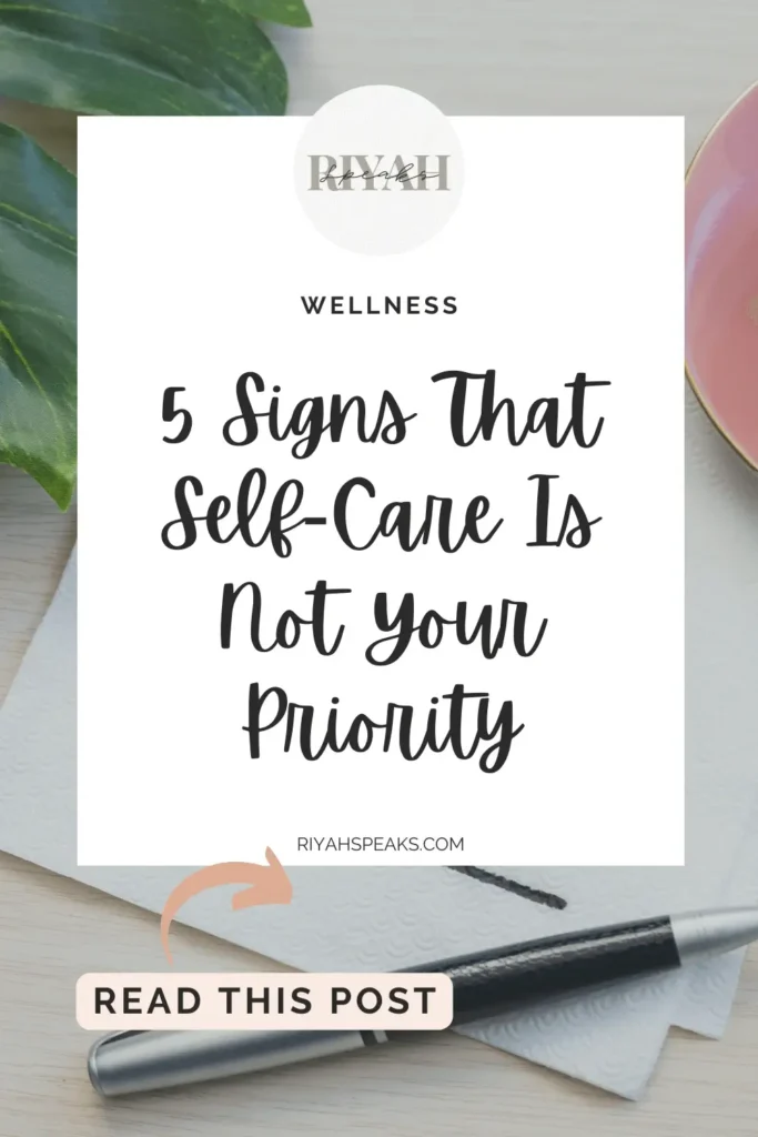 Discover the red flags in your self-care journey. In our latest post, explore the 5 signs that might indicate self-care isn't getting the attention it deserves in your life.