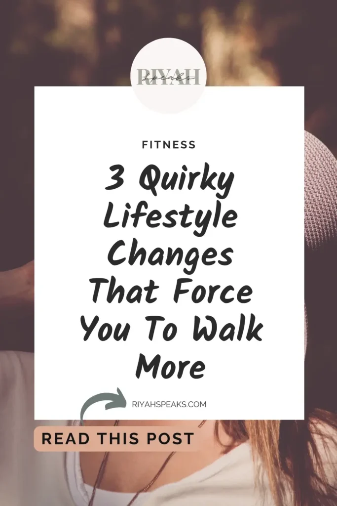 Step up your daily walking with these offbeat lifestyle shifts. Discover three fun and unusual changes that'll have you walking your way to better health