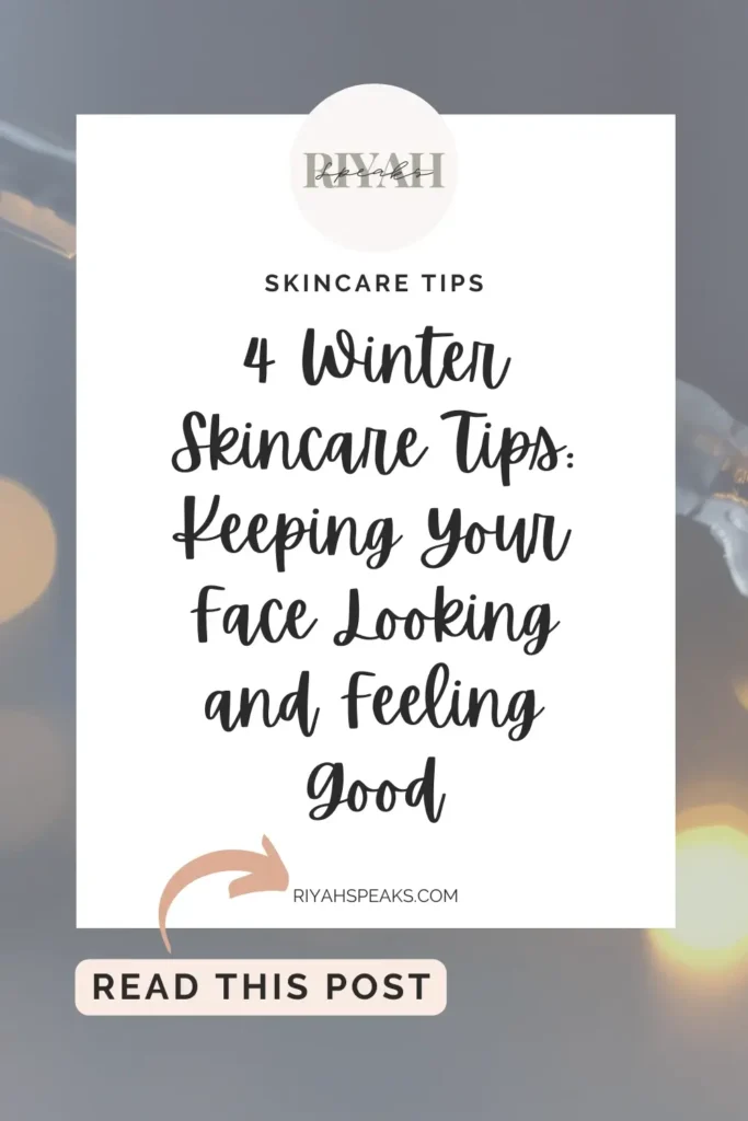 Combat winter's harsh effects on your skin with these four essential skincare tips, ensuring your face stays radiant and nourished throughout the season.