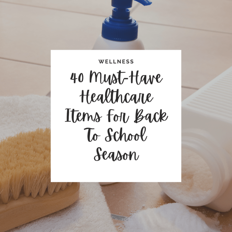 Discover the top 40 health and wellness items to add to your back-to-school shopping list! Check out my selection of Amazon favorites for a healthier year.