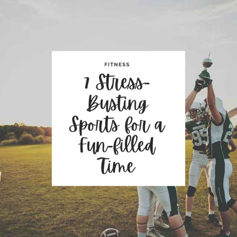 Discover seven sports that offer not only fun and excitement but also effective stress relief. Say goodbye to stress and hello to enjoyment!