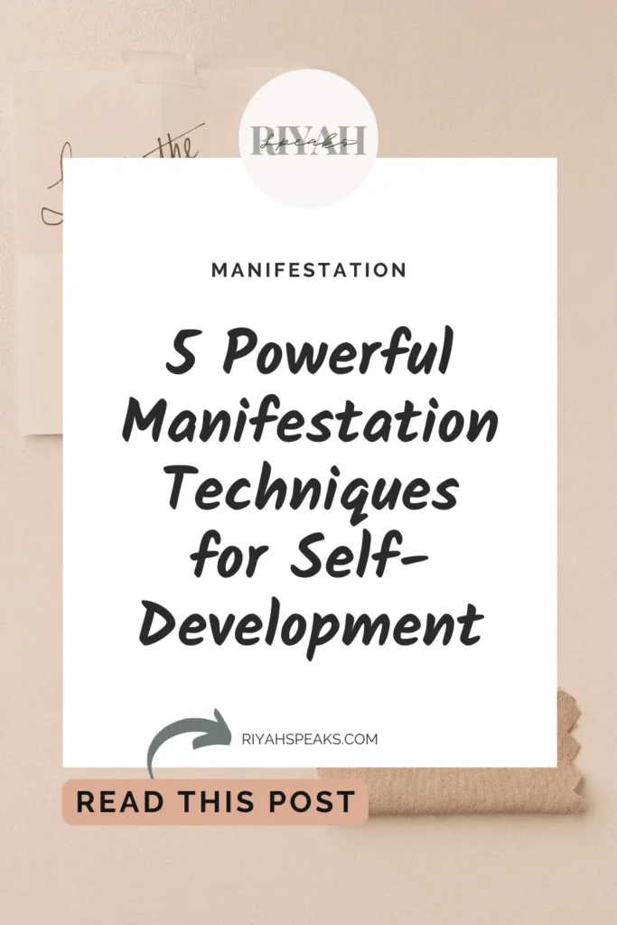 Unlock your potential with these five powerful manifestation techniques, guiding you on a transformative journey towards personal growth and self-development.