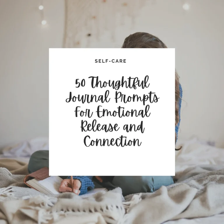 Unlock emotions and foster connection with these 50 thoughtful journal prompts. Explore your feelings, strengthen bonds, and find solace in self-expression.