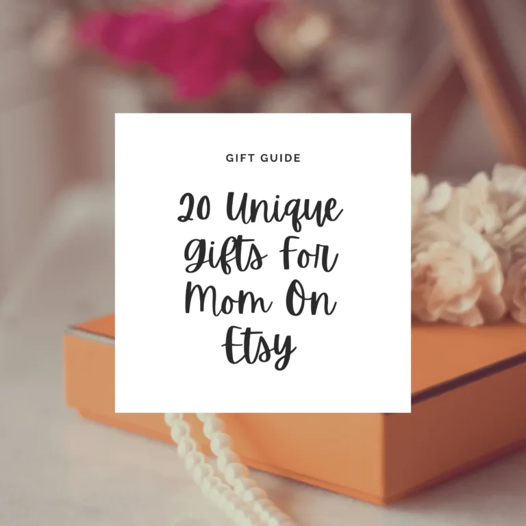 Find the perfect gift for mom on Etsy with our curated selection of unique treasures, from personalized keepsakes to handmade wonders.