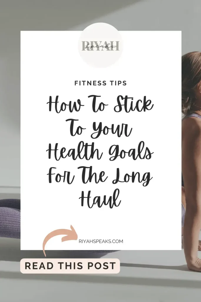 Learn effective strategies to maintain your health goals for the long term, ensuring sustained progress and a healthier, happier lifestyle.